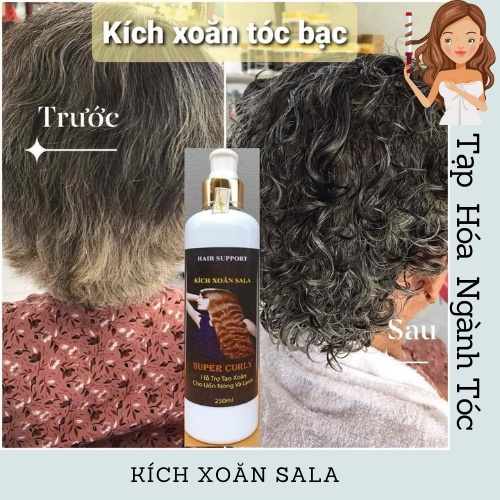 KÍCH XOĂN TÓC SALA - SÓNG CĂNG CỰC