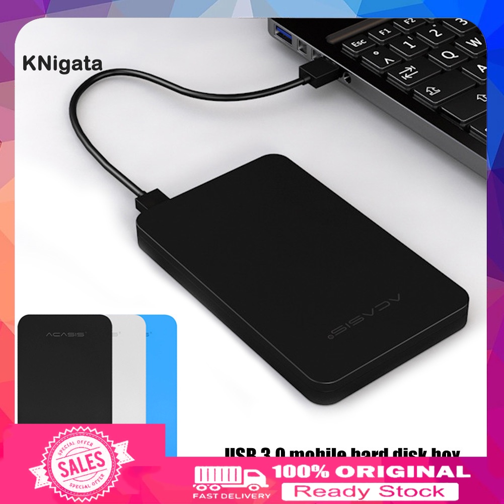 Hộp Đựng Ổ Cứng Ngoài Ssd Hdd 5gbps Usb 3.0 2.5inch Sata Cho Pc