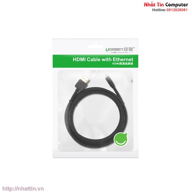 Cáp Micro HDMI to HDMI dài 1,5m chính hãng Ugreen 30102 cao cấp