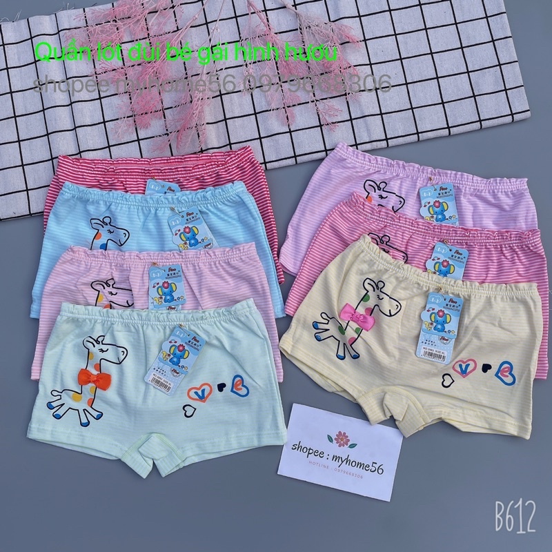 5 quần lót đùi hình hươu cho bé l