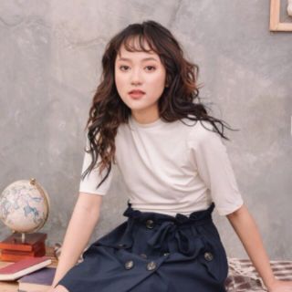 Chân váy cúc hàng thiết kế