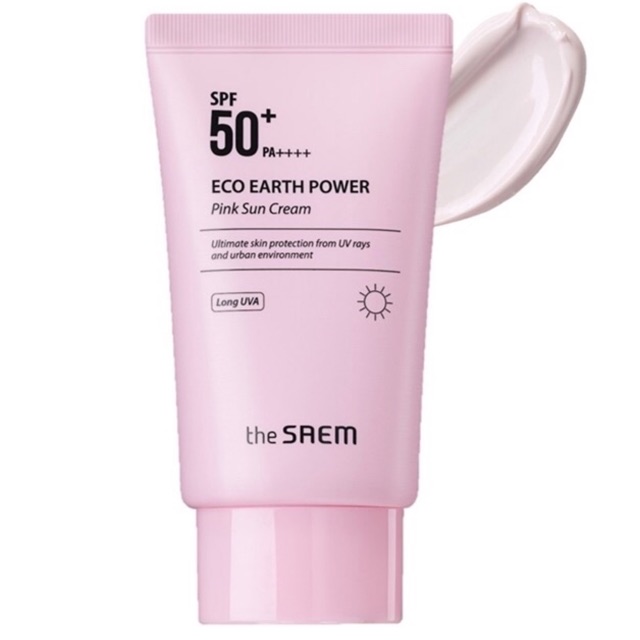 Kem chống nắng The SAEM Eco Earth Power Sun Cream bảo vệ làn da hiệu quả