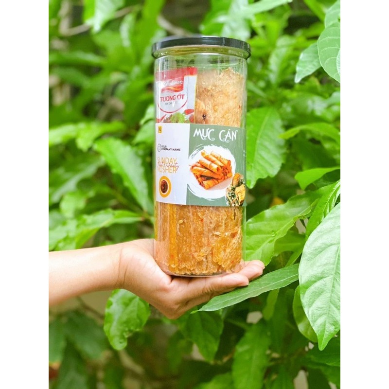 Mực cán tẩm vị hũ 250G | BigBuy360 - bigbuy360.vn