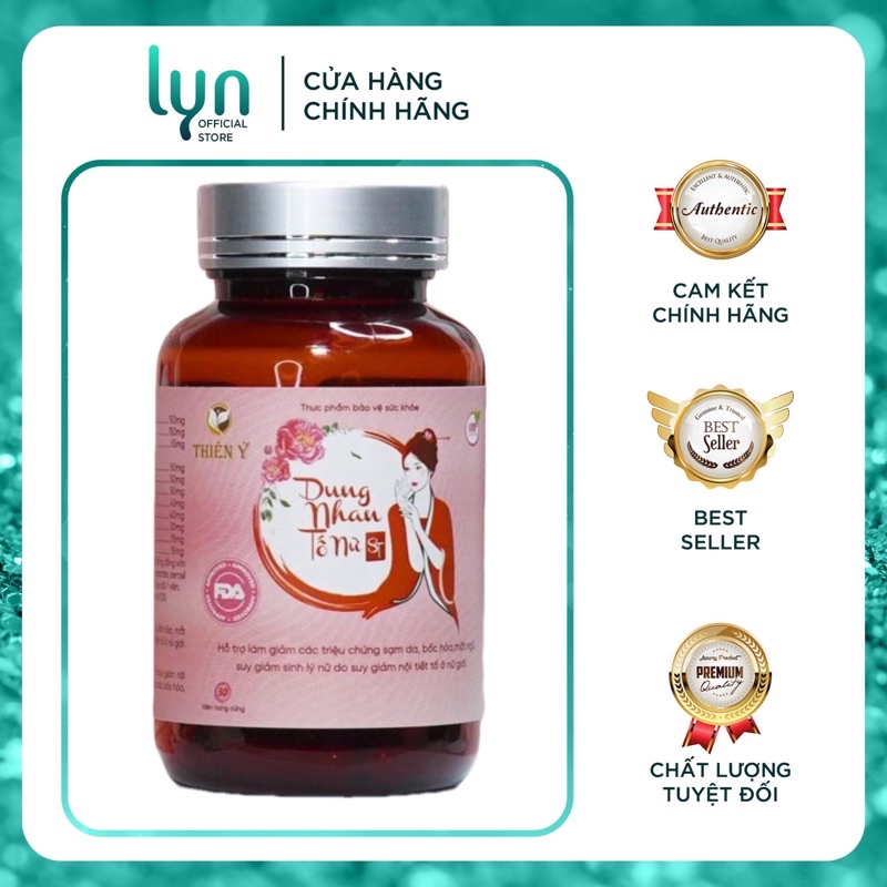 Viên Uống Nội Tiết Tố Nữ Dung Nhan Tố Nữ ST TY05 Cải Thiện Sức Khỏe hộp 30 viênViên Uống Nội Tiết Tố Nữ Dung Nhan Tố Nữ