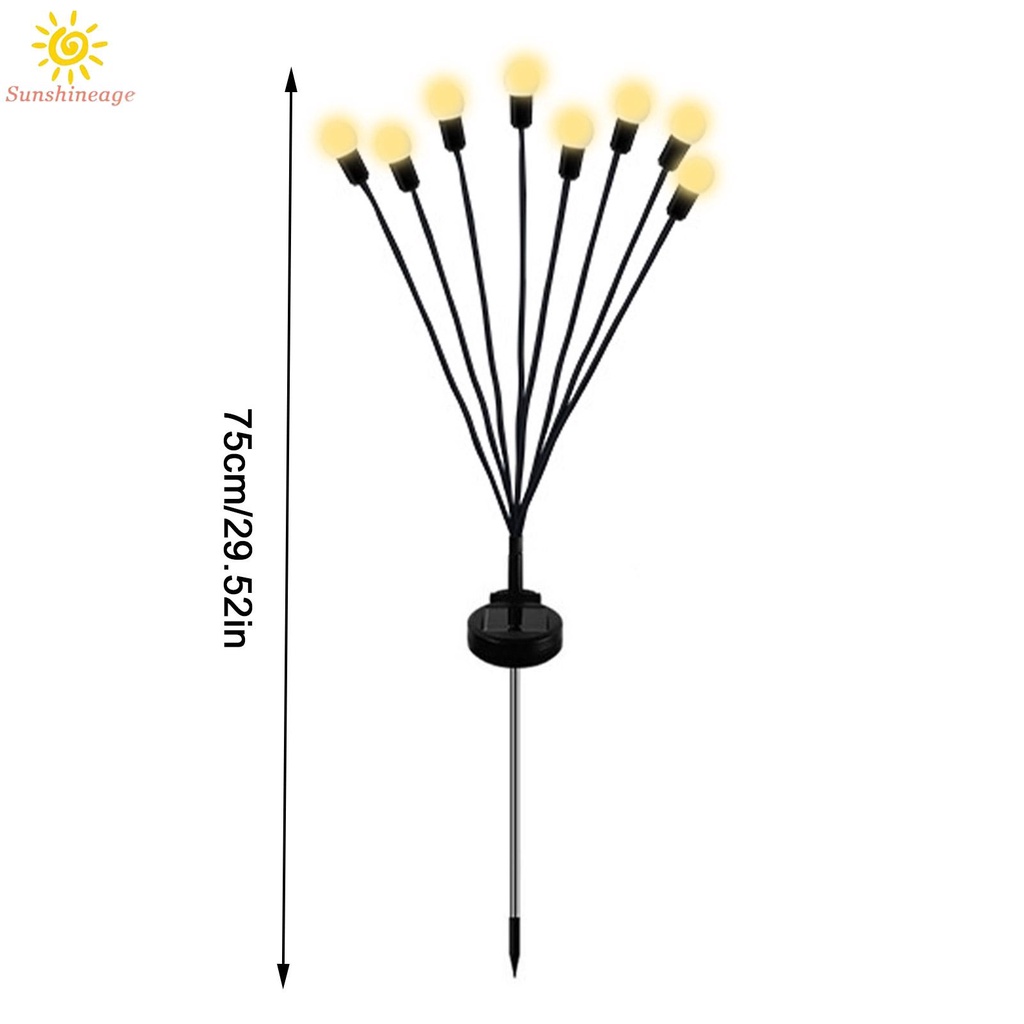 Firefly Lights Decorative Lights IP65 Garden Decor Landscape Lights Solar Light