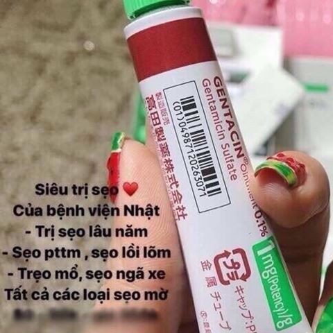 Kem Sẹo Gentacin Nhật Bản 10g | BigBuy360 - bigbuy360.vn
