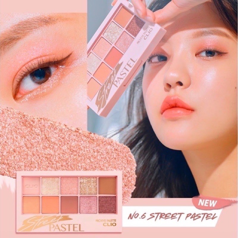Bảng phấn mắt CLIO Street Pastel Pro Eye Palette | BigBuy360 - bigbuy360.vn