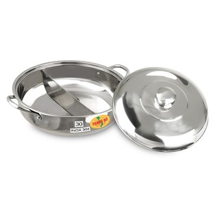 Nồi Lẩu 2 Ngăn Inox 304 Thành Đô