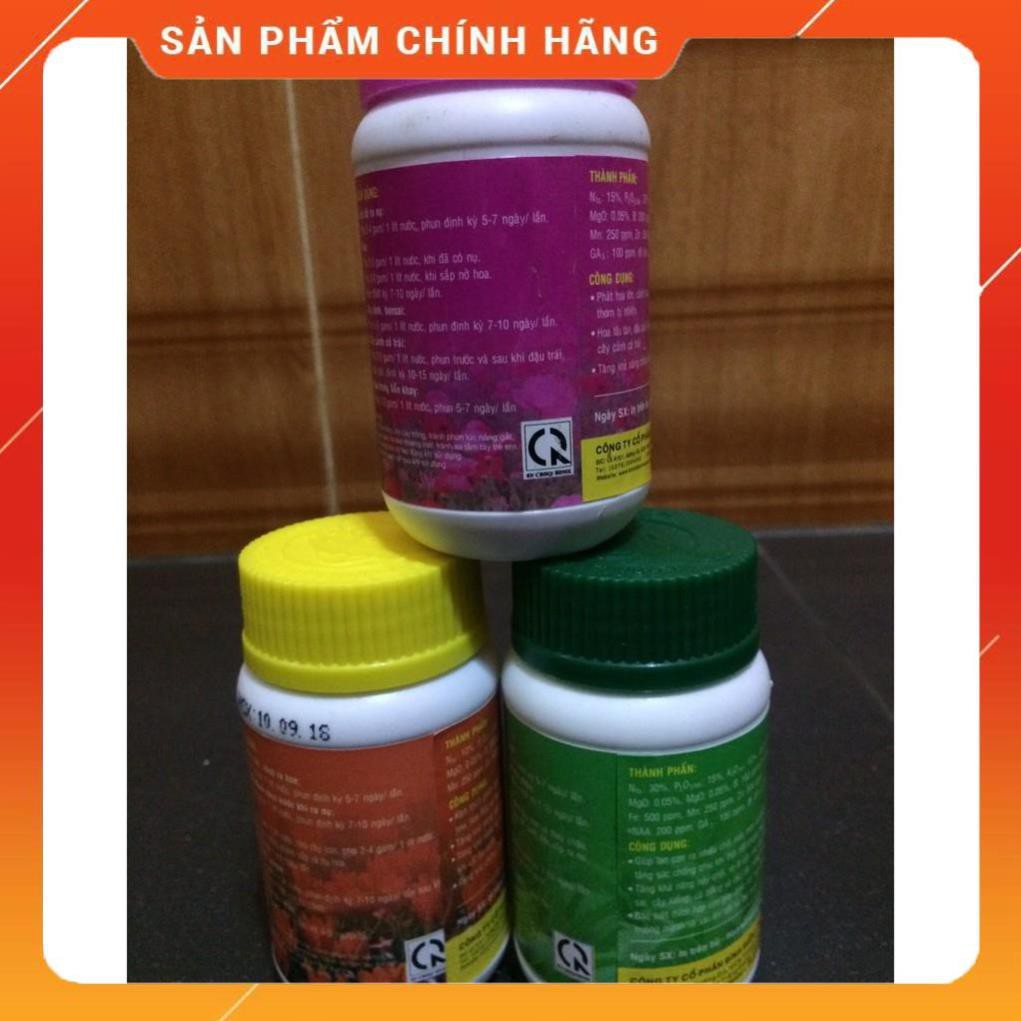 Bộ 3 phân bón lá đầu trâu 501,701,901.