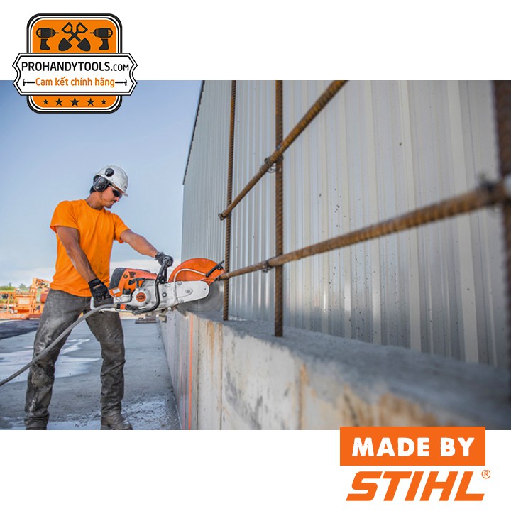 Máy Cắt Bê Tông STIHL TS800 (16in) Cầm Tay, Chạy Bằng Xăng - Made In Germany