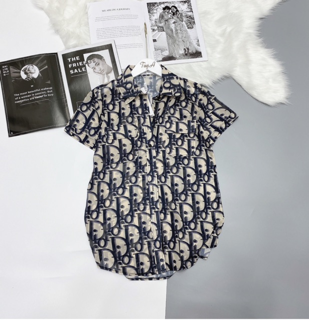 ÁO SƠ MI CỘC CHỮ MS12334 | BigBuy360 - bigbuy360.vn