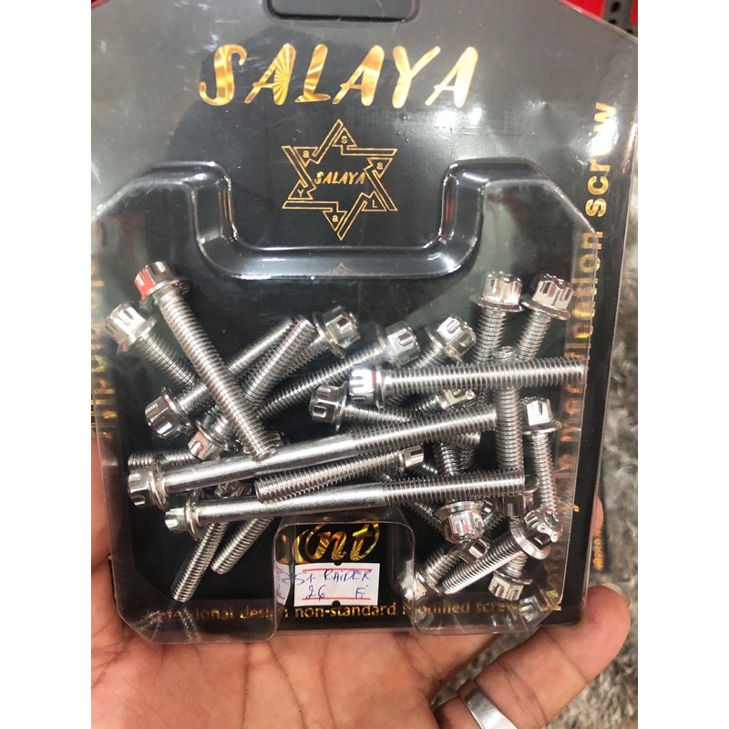 Ốc Máy Salaya Đủ Loại Xe : HonĐa Winner/Sonic/Ex10/Ex11/Ex150/Dream/Sirus....Đung Hàng Salaya