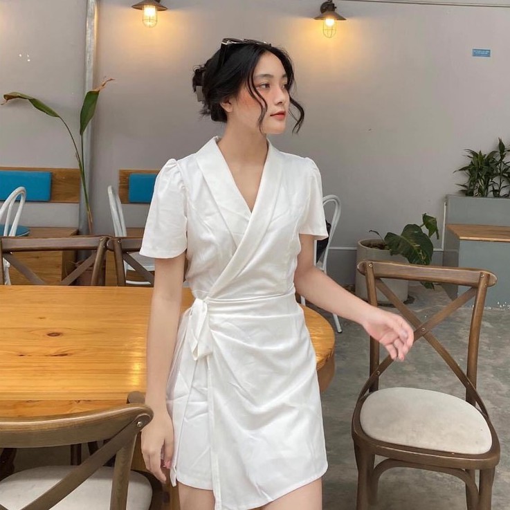 JUM CỔ VEST, ĐẦM CỔ VEST THỜI TRANG CÔNG SỞ-ZiniStore