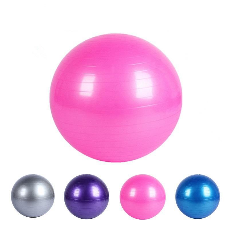 Bóng tập yoga Fitness Ball 75cm (loại 1) độ bền cao, chịu lực tốt,ngoài ra còn điều trị đau lưng 5336