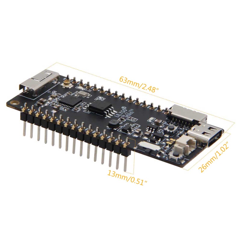 Bảng Mạch Phát Triển YXA T8-C3 ESP32-C3 WiFi BT5.0 Không Dây Với Thẻ TF Và Đèn Flash 4MB Cho Ăng Ten 3D
