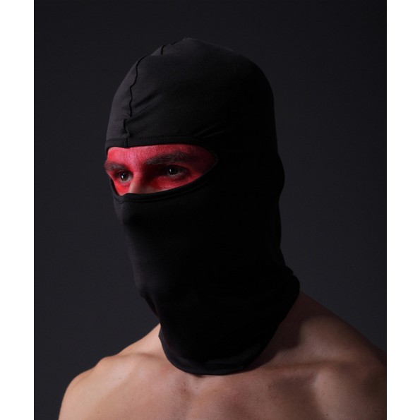 Khăn trùm đầu ninja đen Fullface chống nắng, chống bụi tiện dụng cho hoạt động ngoài trời