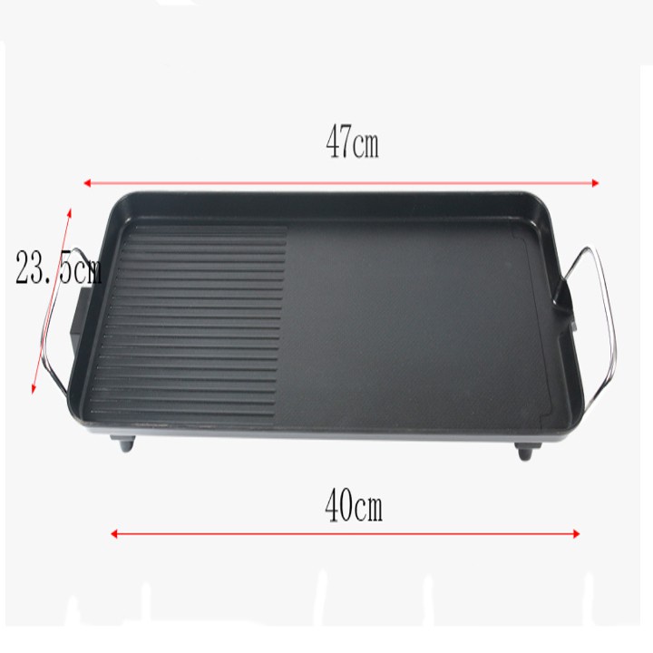 Bếp nướng điện không khói chống dính, Bếp nướng điện BBQ phù hợp gia đình 4-6 người