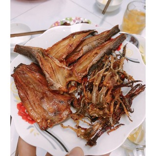 khô cá lóc đồng, túi 500gr hút chân không