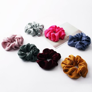 Băng Đô Cài Tóc Chất Liệu Lụa Satin Co Giãn