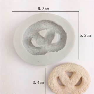 Khuôn silicon bánh kẹo miếng bánh 4.7cm