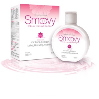 Dung dịch vệ sinh phụ nữ SMOOVY-nuôi dưỡng và trẻ hoá vùng kín