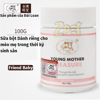 Bột kích sữa cho mèo bầu sau sinh 100ml (Đài Loan) - Young Mother Treasure