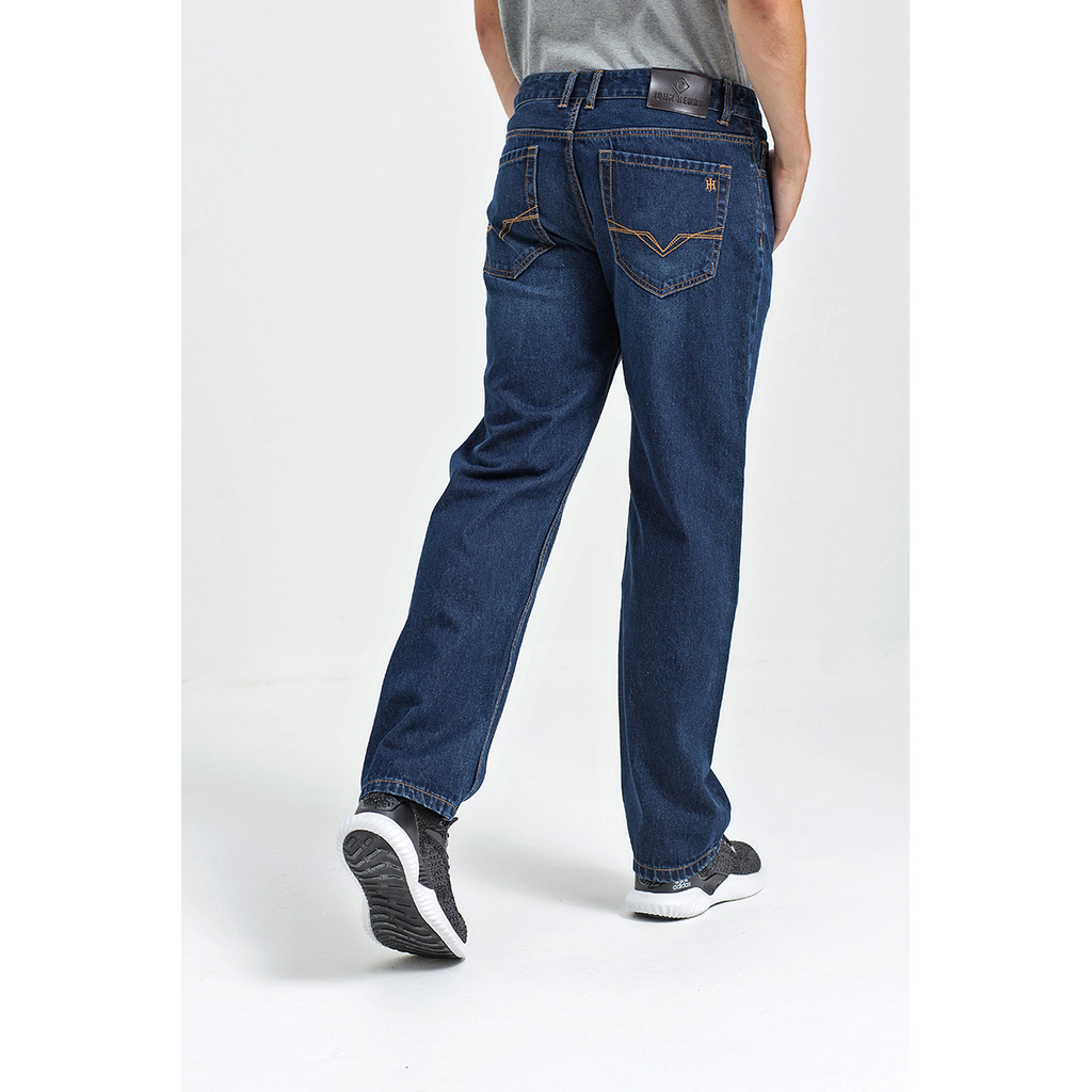 Quần jeans nam form rộng JN21SS25-CL