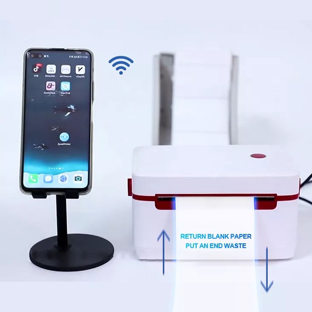 Máy in nhiệt WIFI - Máy in đơn hàng TMĐT không cần mực in đơn hàng nhanh chóng trên điện thoại và máy tính