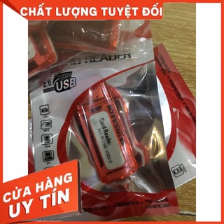 Đầu đọc thẻ nhớ usb 2.0 all in one microsd tf nhựa tốt