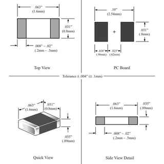 [10 CON] Tụ gốm SMD 0603 ceramic 22pF 50V