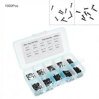 Bộ 1000 đinh vít đầu tròn m1 m1.2 m1.4 m1.7