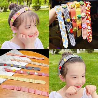 Bờm tóc dán gấp gọn cho bé gái siêu xinh