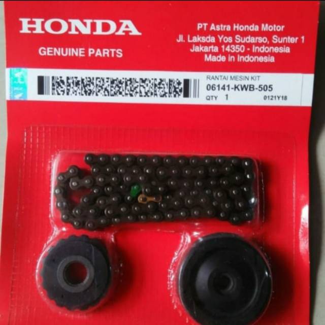 Dây Xích Động Cơ Chuyên Dụng Cho Xe Honda Revo Absolut / Blade New / Kwb Code / Kww