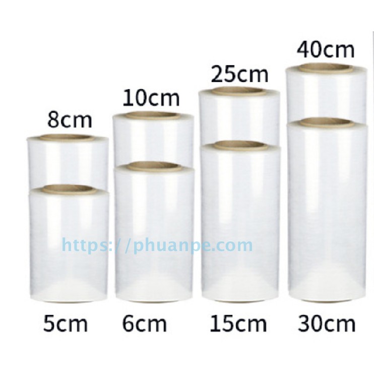 Màng Pe Quấn Hàng Hóa 10Cm , 20Cm , 30Cm