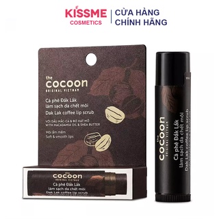 (Đại Lý Chính Hãng) Tẩy Tế Bào Chết Môi Cocoon Từ Cà Phê Đắk-Lắk Dak Lak Coffee Lip Scrub 5g