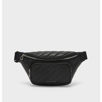 Túi xách nữ CNK bao tử Panelled Belt Bag - Lilac