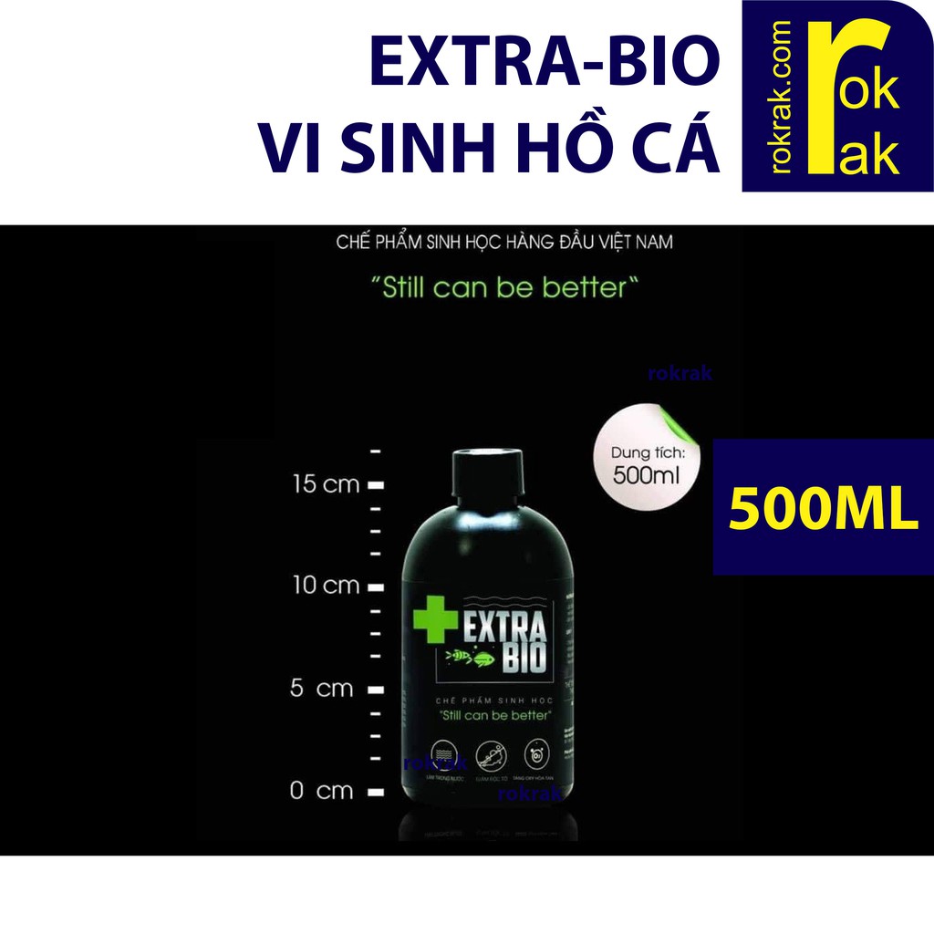 MULTIBIO MỚI / Extra Bio  Vi Sinh Làm Sạch Nước Bể Cá Cảnh