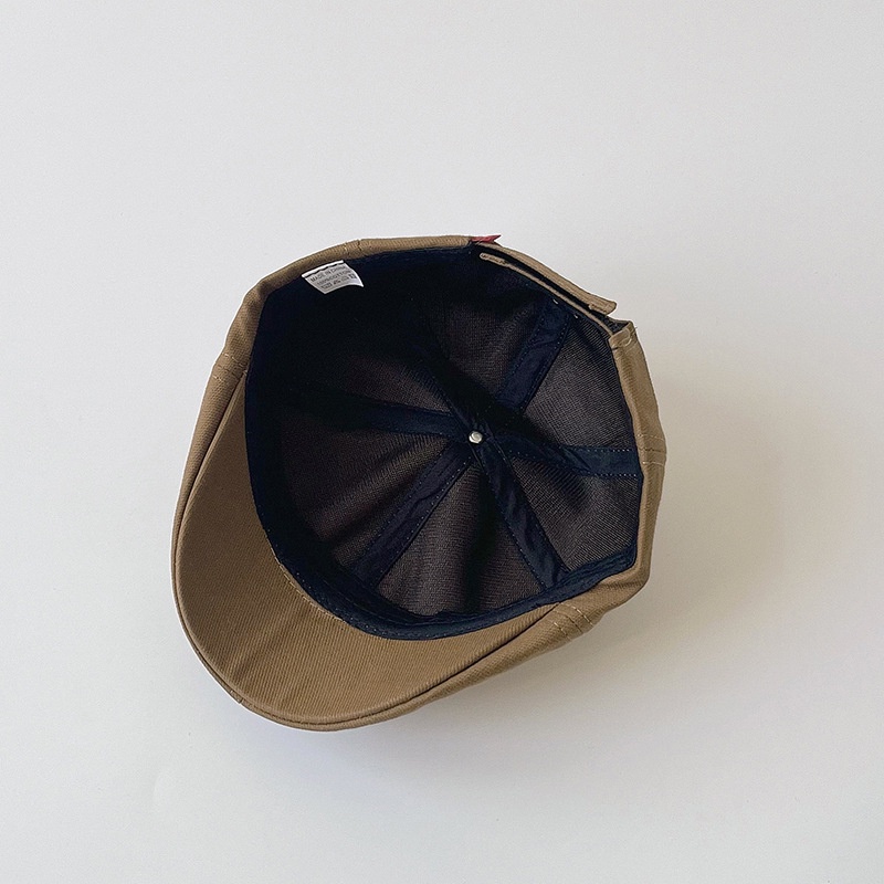 Nón Beret Thêu Chữ C Màu Sắc Ngọt Ngào Dành Cho Bé