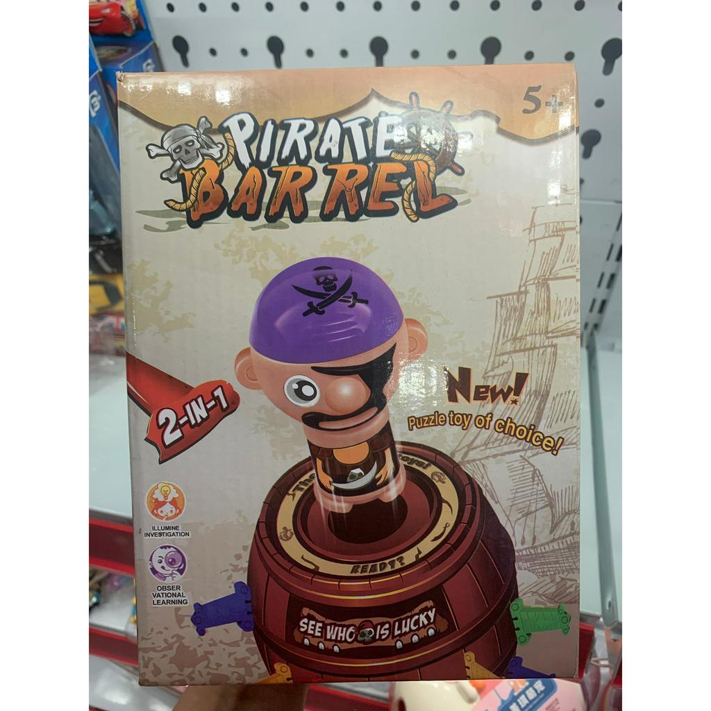 Bộ đồ chơi đâm hải tặc cỡ lớn 20cm 24 kiếm, cỡ lớn 2 in 1, đồ chơi hải tặc vui nhộn