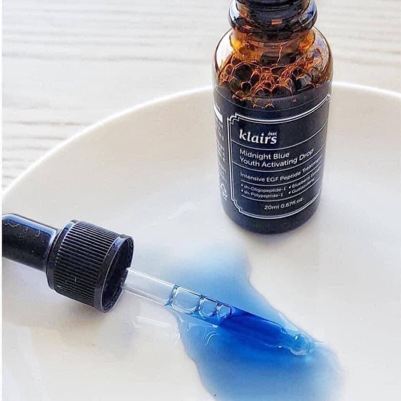 Serum Dưỡng Ẩm Phục Hồi Klairs Midnight Blue Youth Activating Drop 20ml