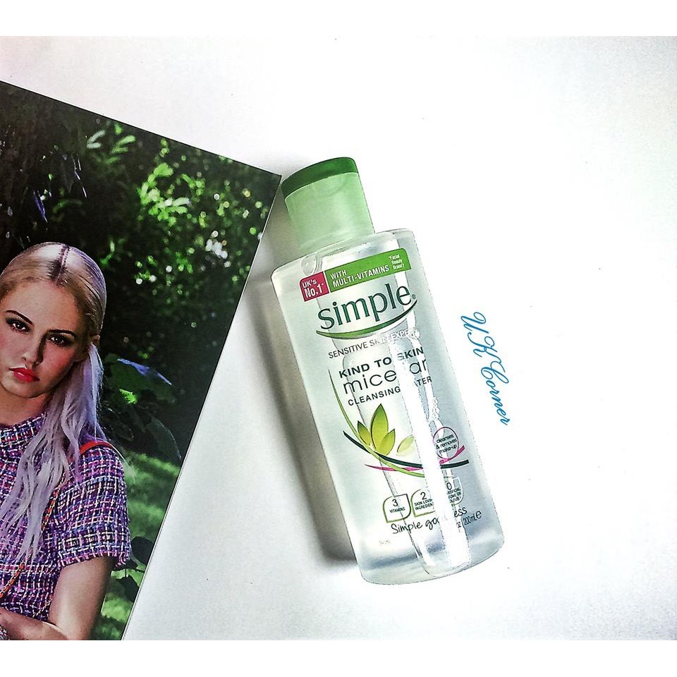 Tẩy trang cho mọi loại da Simple Micellar Water | BigBuy360 - bigbuy360.vn