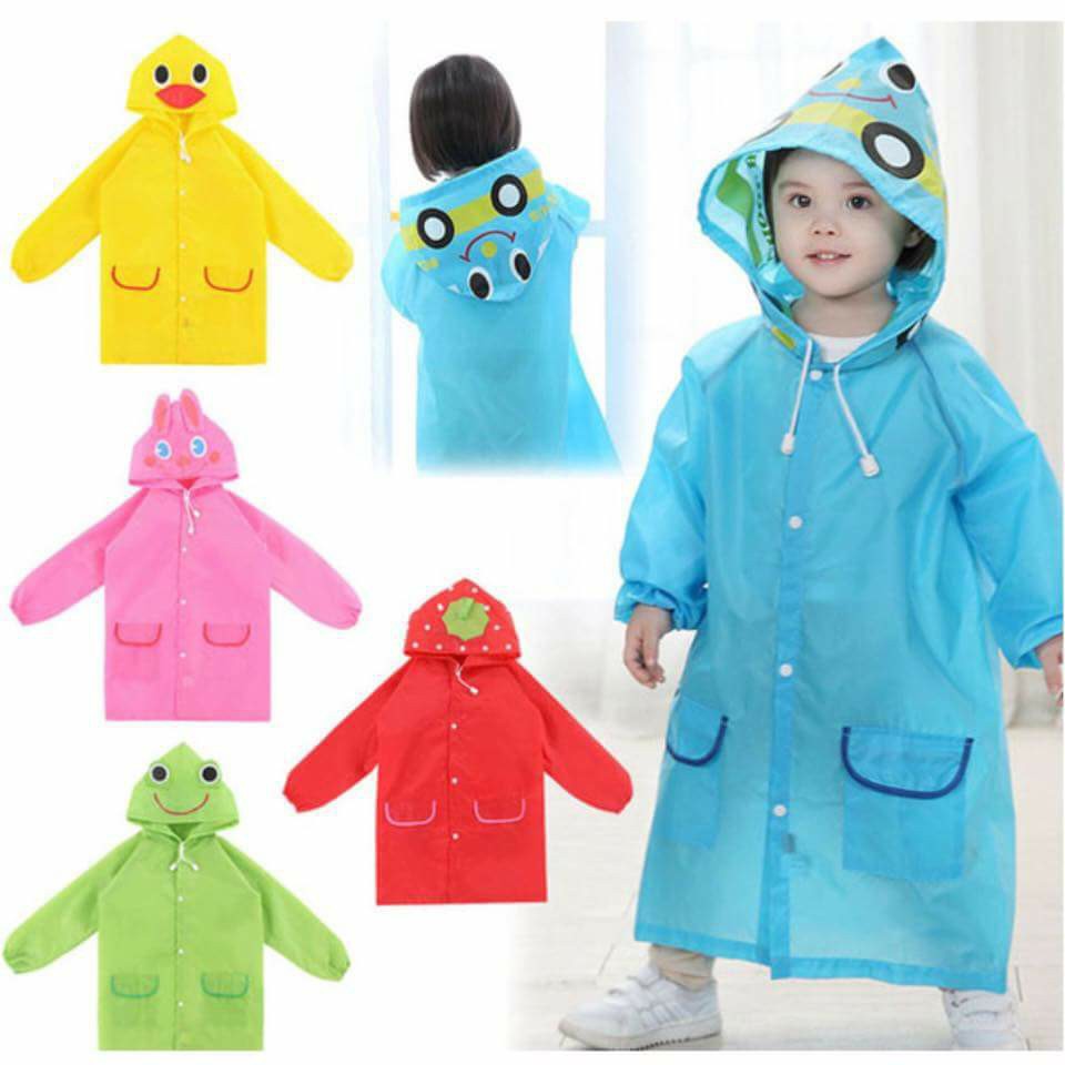 Áo mưa trẻ em áo mưa hình thú cho bé  - Shop Bố Linh