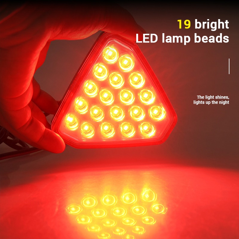 Đèn LED Cảnh Báo Gắn Đuôi Xe Hơi Chống Thấm Nước Chống Va Chạm