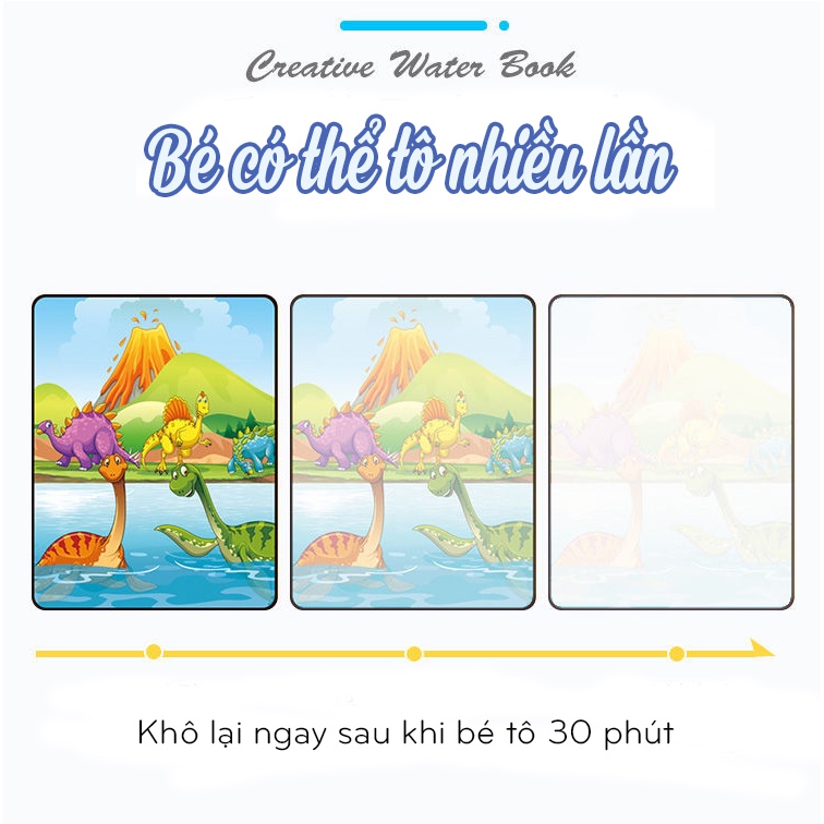 Bộ sách bút tô màu thần kì không bao giờ hết mực iChigo Nhật bản vừa chơi vừa học