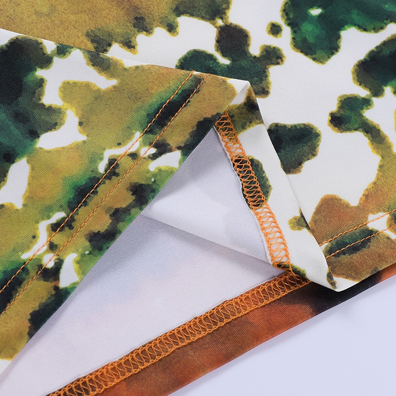 Đầm Sát Nách Nhuộm Màu Hở Lưng Thời Trang Cho Nữ