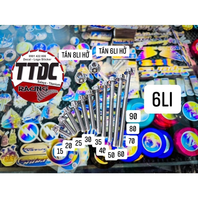 Ốc Salaya inox 304 chiều dài đủ size mẫu mới nhất 2022 ✌