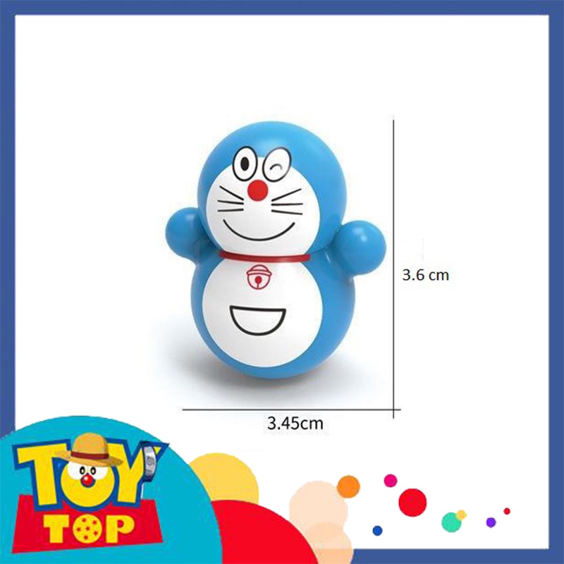 [Bán lẻ] Đồ chơi lật đật mini tí hon xinh xắn ngộ nghĩnh Doraemon , Squid game , Pikachu , Minion siêu cute cho bé