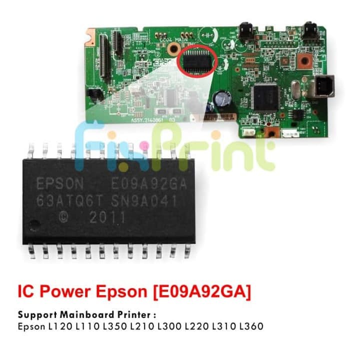 Máy In Epson Ic6 E09A92Ga Loại Ic L110 L120 L210 L220 L300 L310 L350 L360 L380 L565 L555 L550