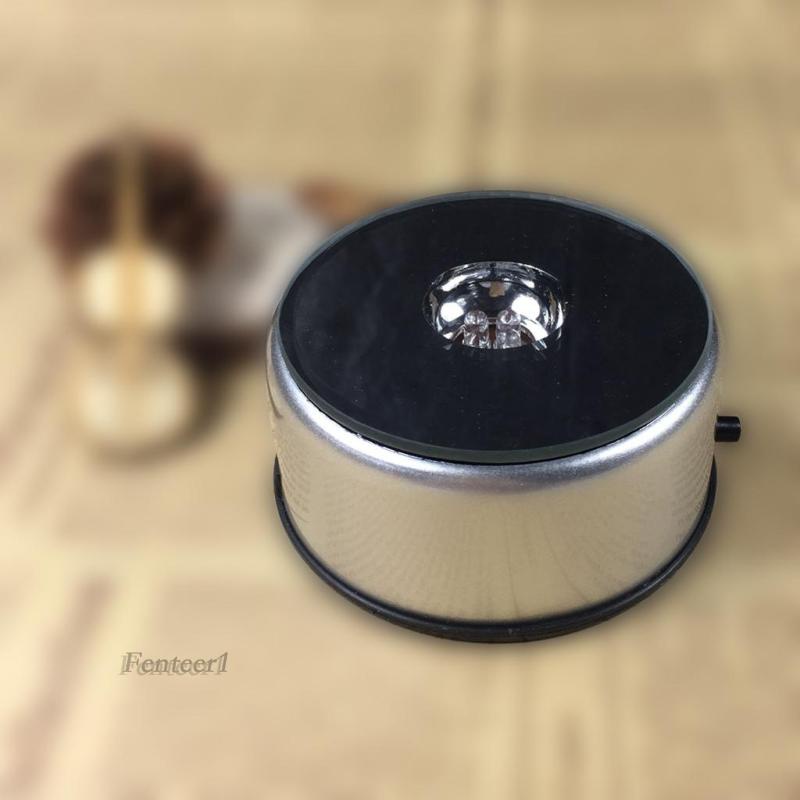 Giá đỡ trưng bày đứng với dây cáp nguồn USB xoay 360 độ có đèn LED