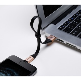 Cáp sạc Baseus ngắn 23 cm 2in1